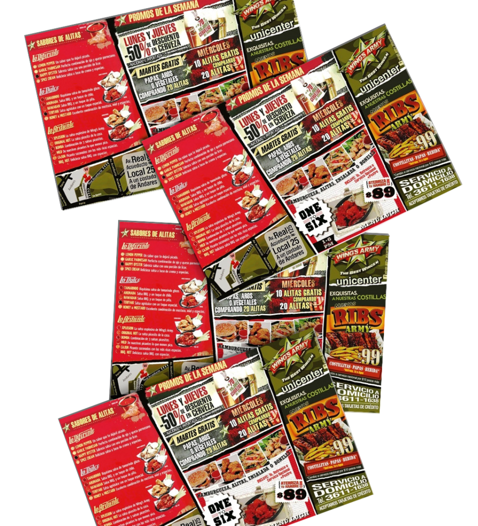 Flyer design for Restaurant or Retail Auckland NZ