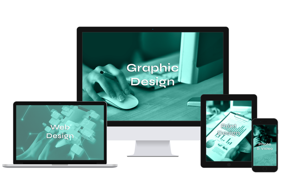 Content creation agency in NZ. Offering graphic design, web design, print design and social media content.