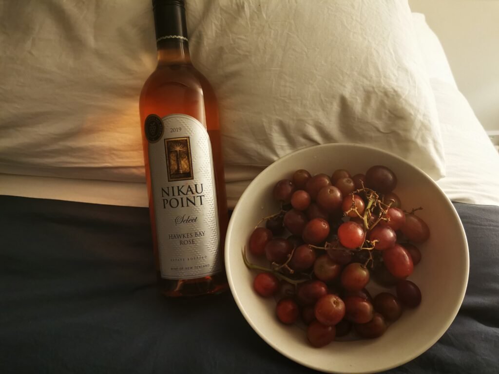 Wine bottle lifestyle photography